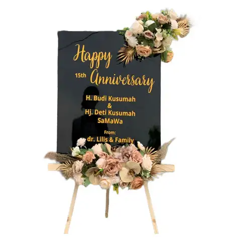 Papan Bunga Akrilik Srihardono